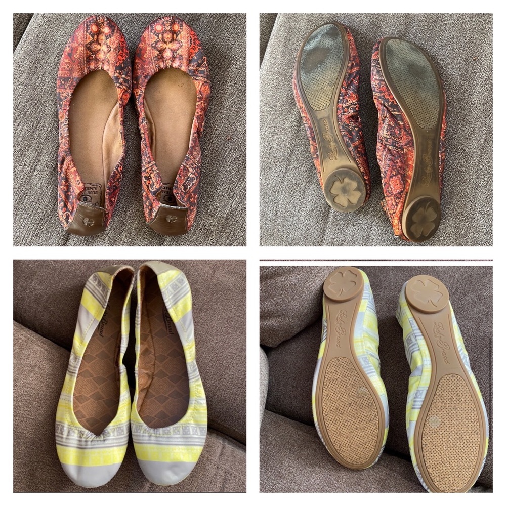 Bundle - 2 Lucky Brand flats